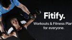 "Fitify Fitness Home Workout Mod APK: Image of fifty workouts & fitness plans suitable for all."