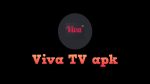 1. Alternative text: "VivaTV Mod APK logo with colorful design and play button, representing a streaming app with enhanced features."