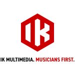 Logo for K-Media Musicians First featuring IK Multimedia AmpliTube Crack.
